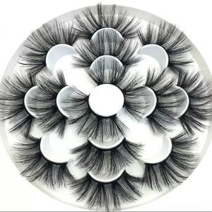 25mm Mink Long Eyelashes Wholesale Bulk (7)